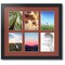 ArtToFrames Collage Photo Picture Frame with 6 - 5x7 inch Openings, Framed in Black with Over 62 Mat Color Options and Plexi Glass (CSM-3926-2041)